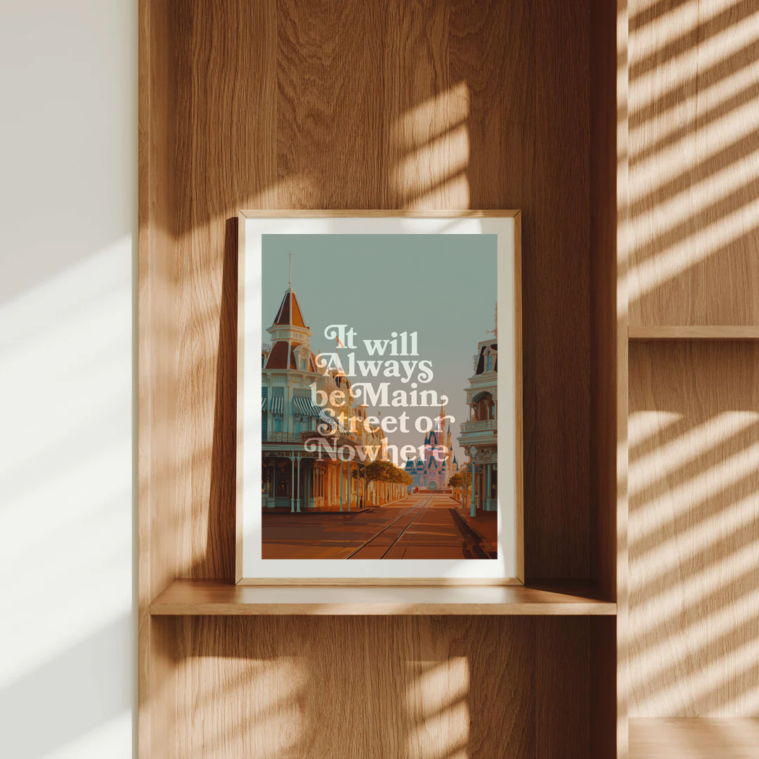 Main Street or Nowhere Print