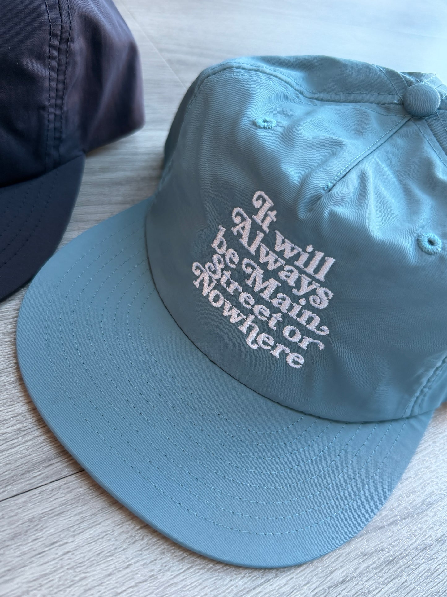 Main Street or Nowhere Slate Cap