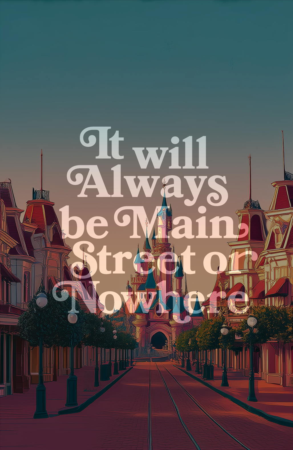 Main Street - PARIS Edition Print