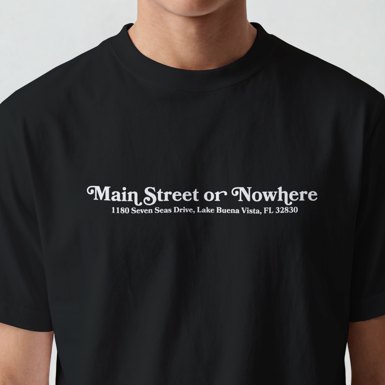 Main Street | The Address Jersey (Black)