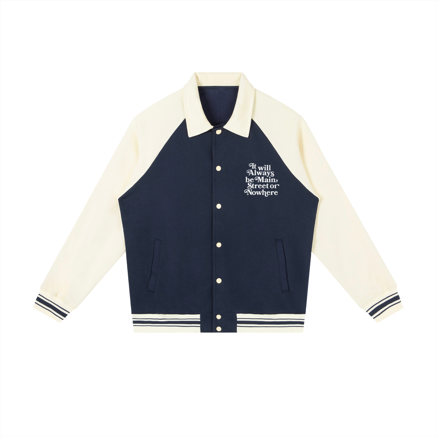 Vintage Varsity Jacket (Navy)