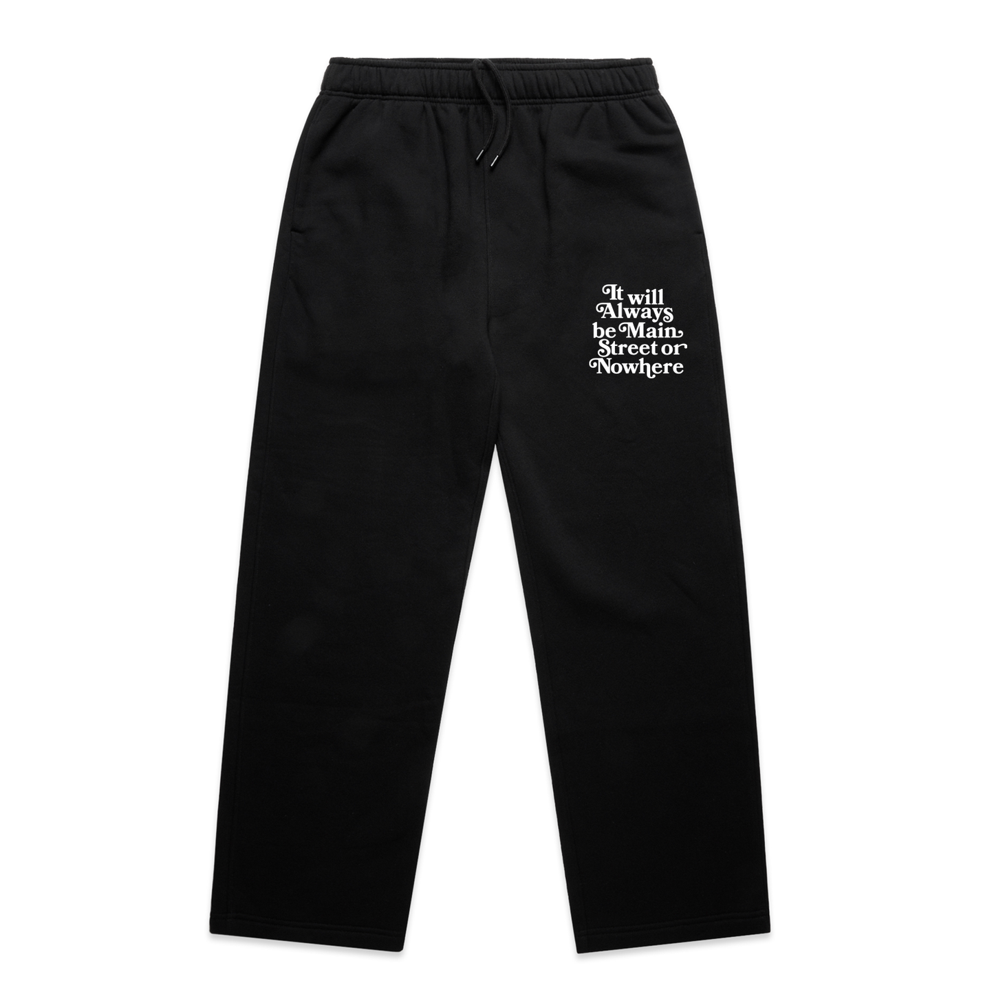 Main Street or Nowhere Joggers (Black)