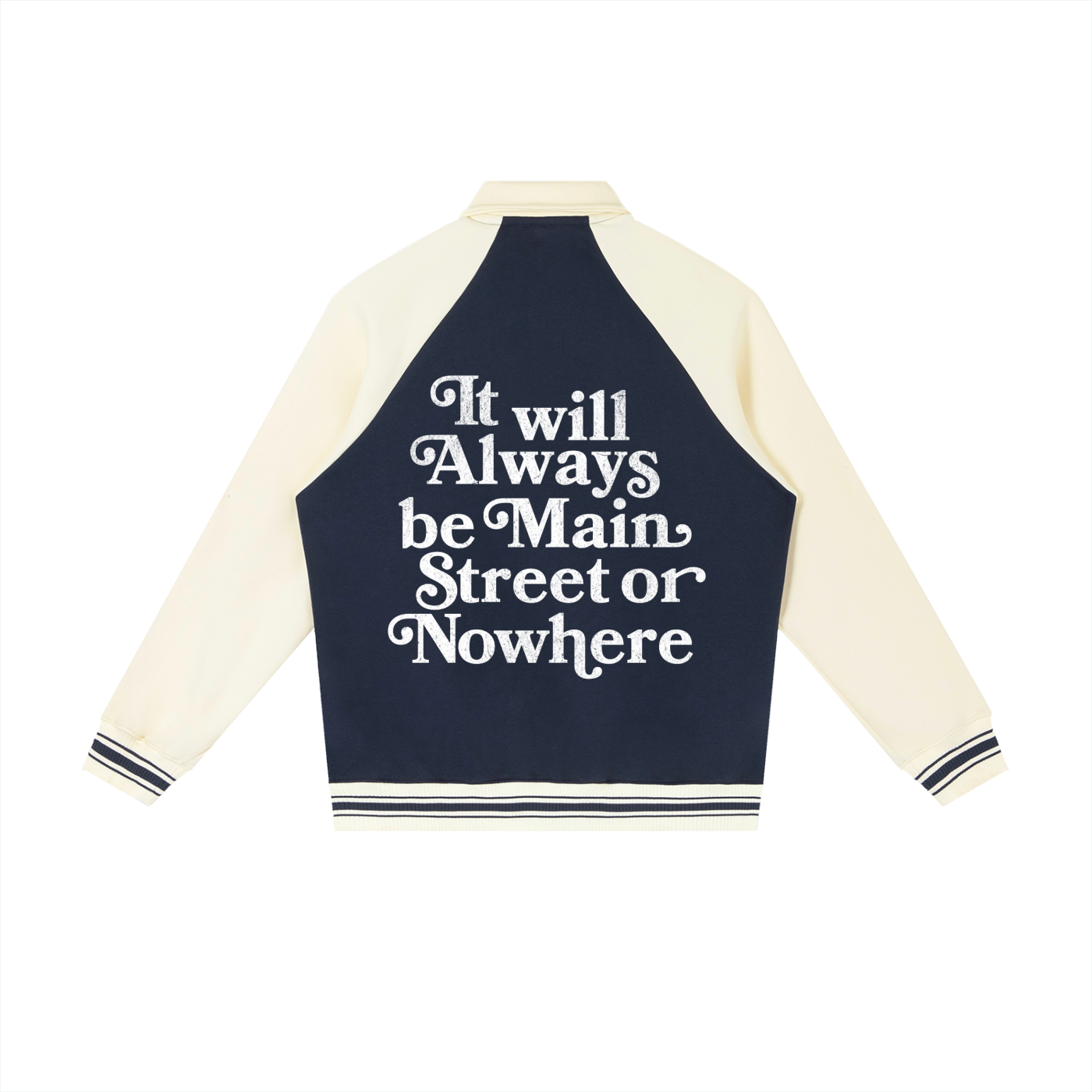 Vintage Varsity Jacket (Navy)