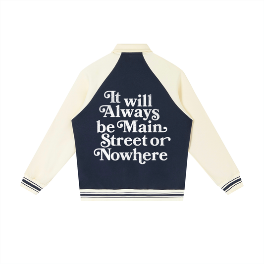 Vintage Varsity Jacket (Navy)