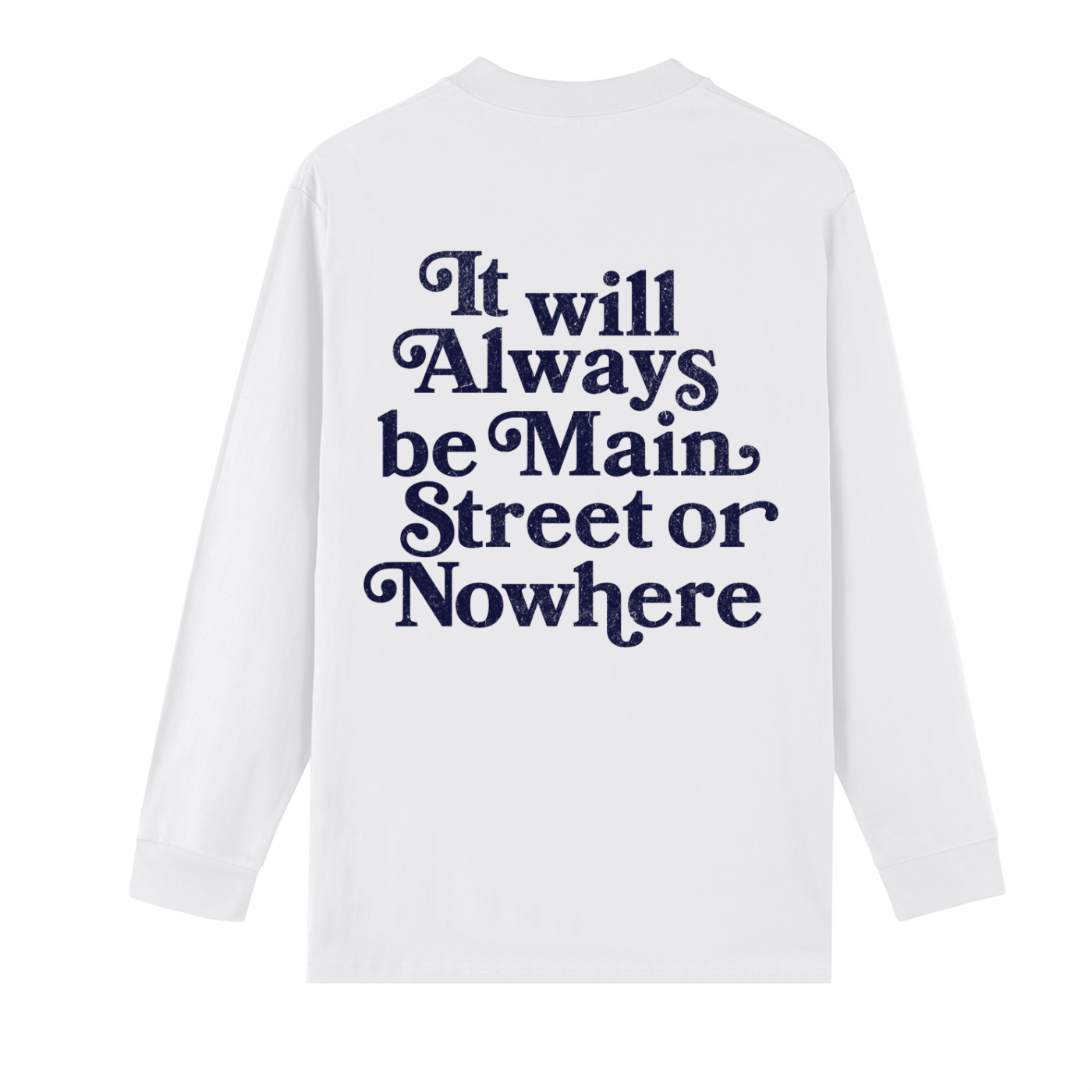 White Longsleeve Jersey