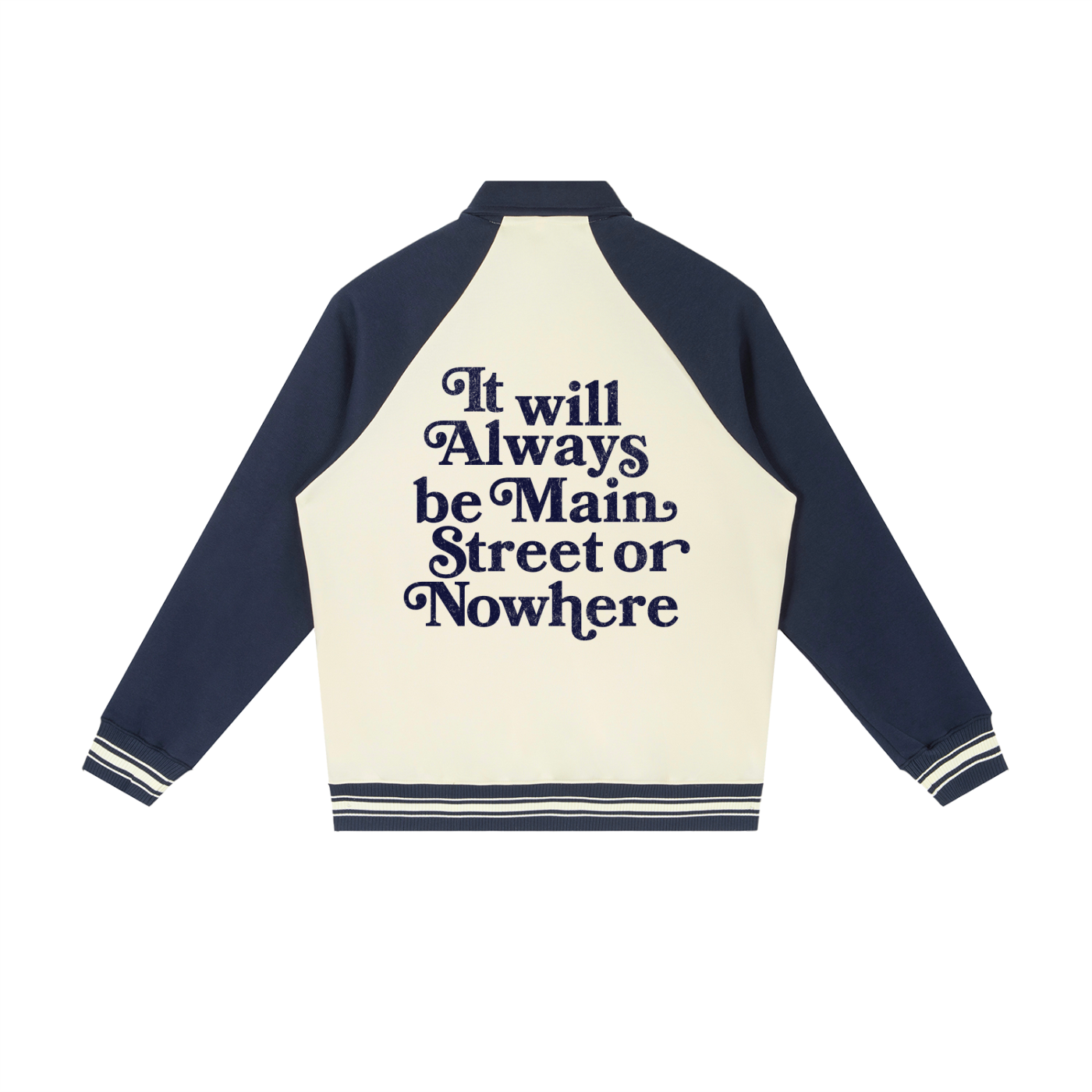 Vintage Varsity Jacket (White)
