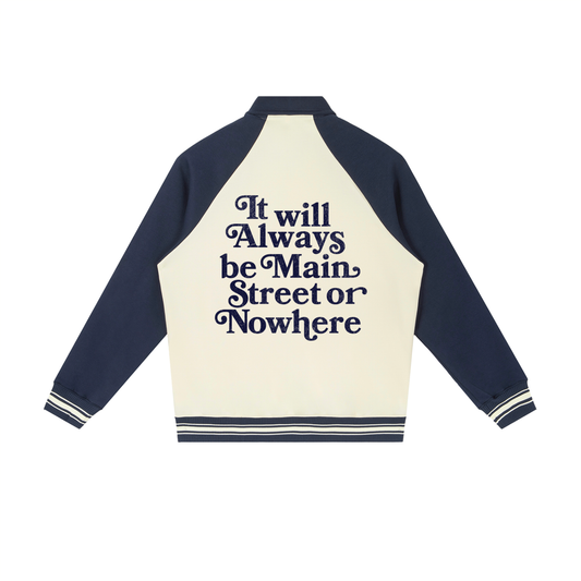 Vintage Varsity Jacket (White)