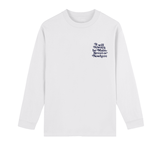 White Longsleeve Jersey