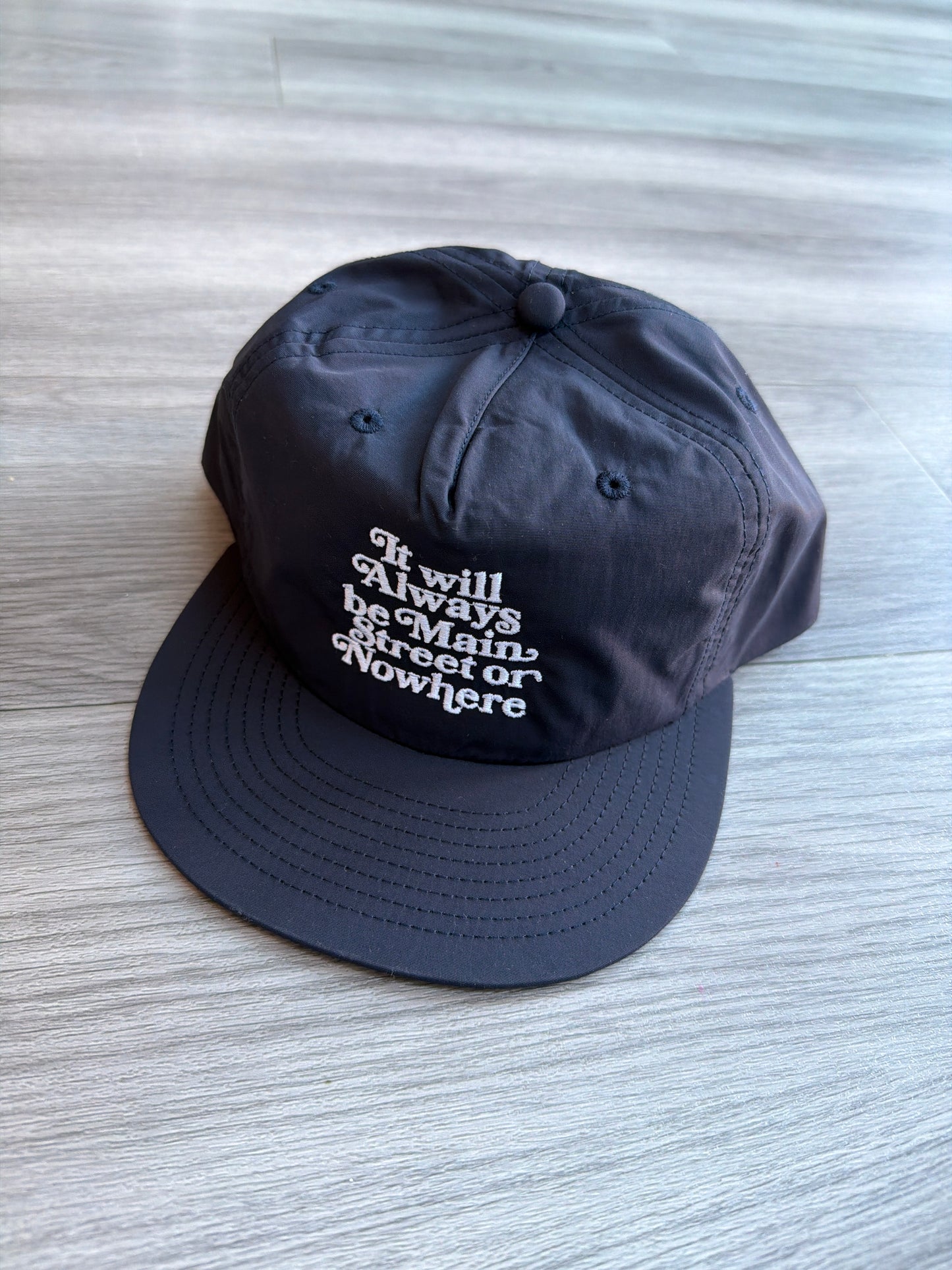 Main Street or Nowhere Navy Cap