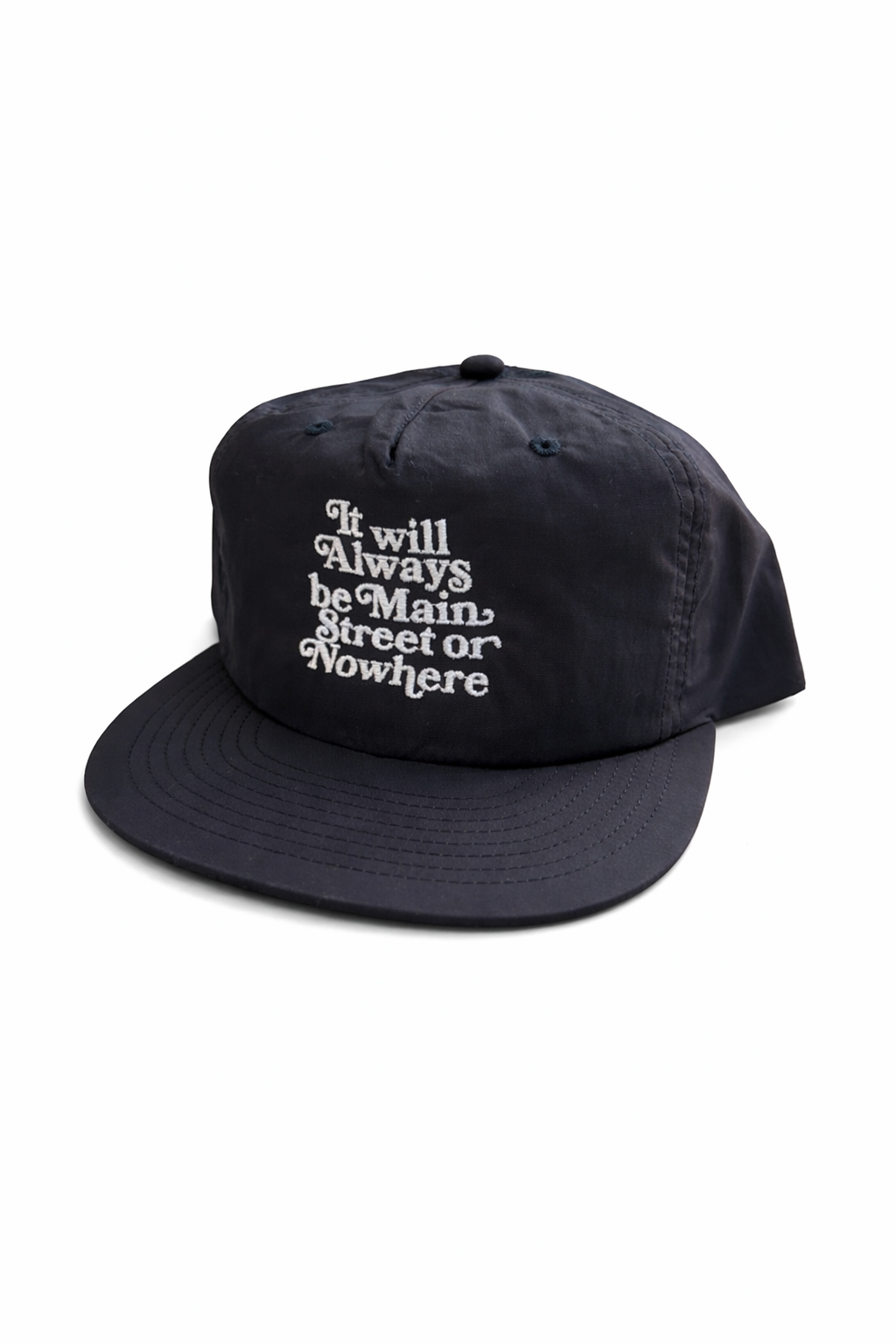 Main Street or Nowhere Navy Cap