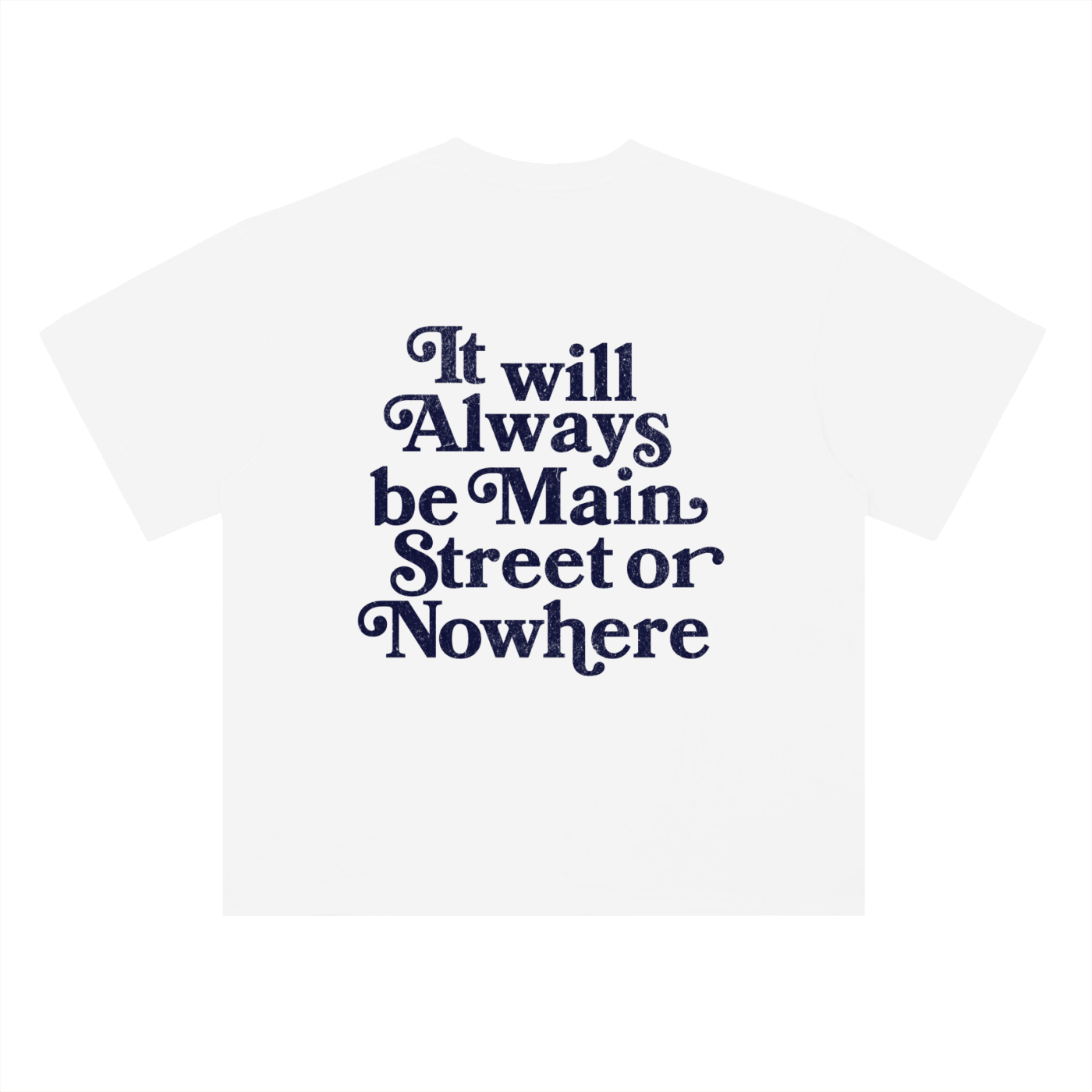 Main Street or Nowhere Jersey