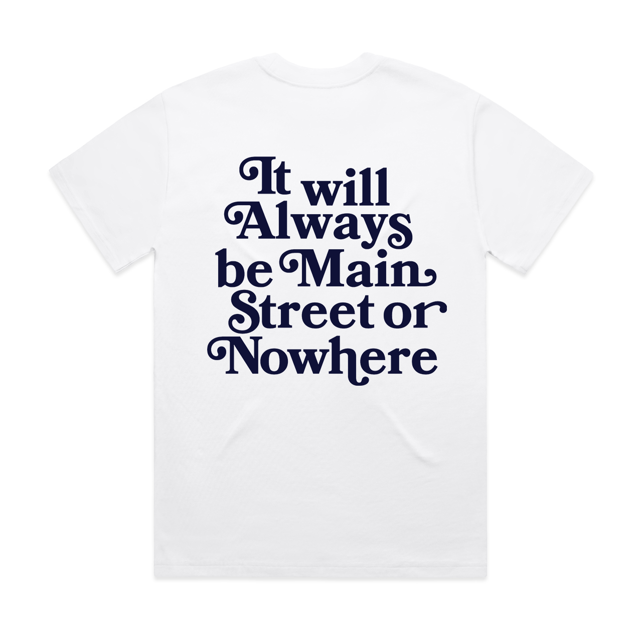 Main Street or Nowhere Jersey
