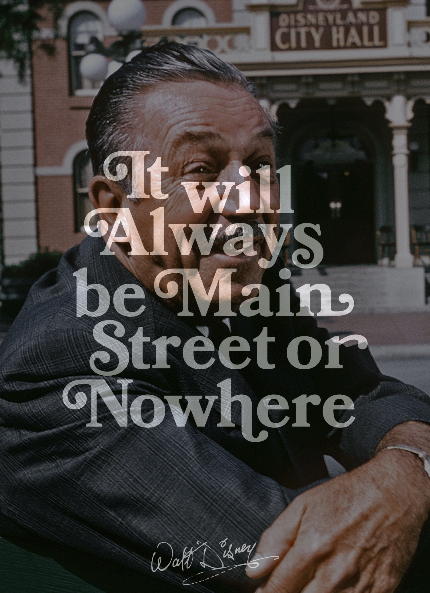 Main Street - Walt Disney Print